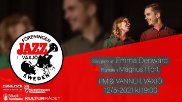 Jazz i Växjö: Duon Emma Denward och Magnus Hjorth