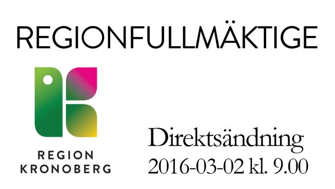 Regionfullmäktige i Region Kronoberg